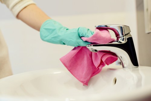 Charity donation and reuse partnership supporting sustainable carpet cleaning