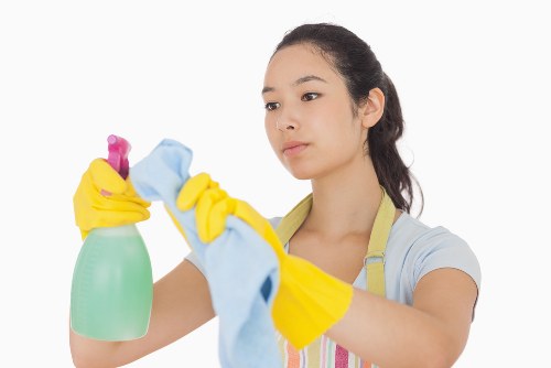 Routine cleaning of shared corridor and entrance areas
