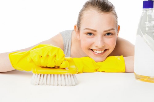 Kitchen and bathroom one-off cleaning in a Bermondsey home
