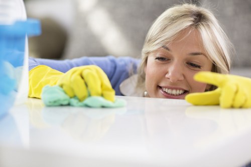 Professional builders clean for a Bermondsey commercial unit