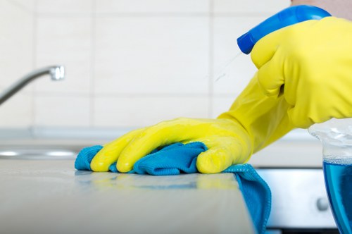 Professional end of tenancy cleaning for a Bermondsey apartment kitchen
