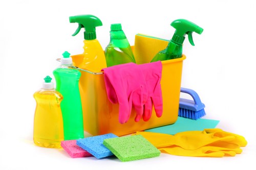 Local cleaning team servicing a mixed-use Bermondsey property